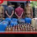 කඩවත සූරියගමදී නීති විරෝධී මත්පැන් ලීටර් 538ක් සමඟ දෙදෙනෙකු අත්අඩංගුවට
