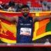 ආසියානු ක්‍රීඩා උළෙලේ රන් පදක්කම දිනූ හෙල්ල විසිකිරීමේ ලෝක ශූර රුමේෂ් තරංග හෙට දිවයිනට