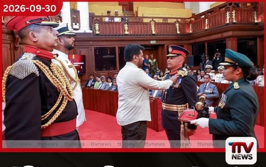 ත්රිවිධ හමුදාවේ ජ්යෙෂ්ඨ නිලධාරීන් 57 දෙනෙකුට විශිෂ්ට සේවා විභූෂණ පදක්කම් පිරිනැමේ