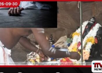 අධික වේගයෙන් පැමිණි යතුරුපැදිය විදුලි කණුවක ගැටී යාපනයේ පූසාරි මරුට!