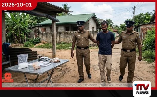 කුඩා බුත්ගමුවේදී අයිස් කිලෝ 1යි ග්රෑම් 14ක් සහ හෙරොයින් සමඟ 30 හැවිරිදි සැකකරුවෙකු අත්අඩංගුවට