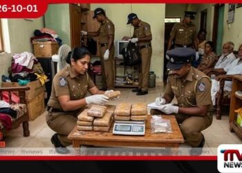 යායවත්ත පලපොත නිවසක් පරීක්ෂා කිරීමේදී හෙරොයින් කිලෝ 2යි ග්රෑම් 842ක් පොලිස් භාරයට