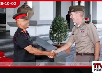 ලංකාවට ආපු ඇමෙරිකානු හමුදාවේ ජ්යෙෂ්ඨ නිලධාරියෙක් ශ්රී ලංකා හමුදාපති සමඟ විශේෂ සාකච්ඡාවක්!