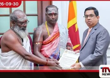 අනෝජන් නිදහස් කර ගැනීමට රාජ්‍ය මැදිහත්වීම ඉල්ලා කඳුරට හින්දු පූජක සංගමයෙන් ජනපති ලේකම් වෙත සංදේශයක්