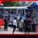 ප්‍රයිවට් බස් එකක් හැව්ලොක්වලදී බස් හෝල්ට් එකක් කඩාගෙන ගිහින්!