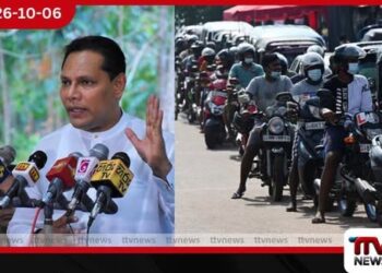 මාරවිල ඉන්ධන පිරවුම්හලේ ඉන්ධන පෝලිමකට අසූචි ප්‍රහාරයක්