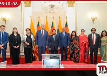 ශ්‍රී ලංකා – ලිතුවේනියා ද්විපාර්ශ්වික සබඳතා ශක්තිමත් කිරීමට කොළඹදී විශේෂ සාකච්ඡාවක්