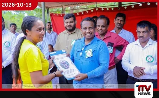 දිට්වා ආපදාවෙන් නිවාස අහිමි වූ මීගහකිවුල පවුල් 72කට එක් නිවසකට රුපියල් ලක්ෂ 50 බැගින් නව නිවාස
