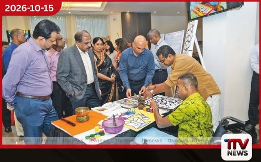 රණවිරුවන්ගේ චිත්ර හා අත්කම් නිර්මාණ ප්රදර්ශනයක් කොළඹදී