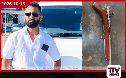 වීරකැටිය යග්ගස්මුල්ලේදී කජ්ජාගේ පුත්රයා විදේශීය බෝර 12 ගිනි අවියක් සමඟ අත්අඩංගුවට