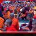 ජනාධිපති ලේකම් කාර්යාලය ඉදිරිපිට  විරෝධතාවයේ නිරත භික්ෂූන් වහන්සේලාට අධිකරණ නියෝගය පොලීසියෙන් භාර දෙයි!