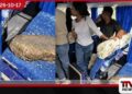 ධාවනය වූ බස් රථයක වහළ කඩාගෙන වැටෙයි