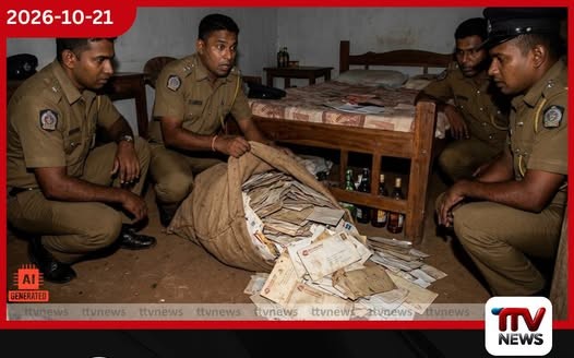 හල්දුම්මුල්ල, සොරගුනේ තැපැල්කරු වසර 6ක් තිස්සේ ආ ලියුම් 2,078ක් කාටවත් බෙදා දීලා නෑ..