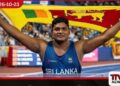 ආසියානු පැරා ක්‍රීඩා උළෙලේ ෂොට් පුට් ඉසව්වෙන් පාලිත බණ්ඩාරට රිදී පදක්කමක්