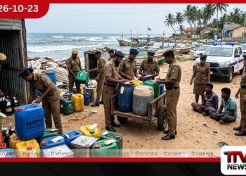 වාද්දූවේදී ගෝඩා ලීටර් 3,410ක් සමඟ 40 හැවිරිදි සැකකරුවෙක් අත්අඩංගුවට