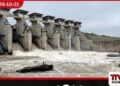 ජල මට්ටම ඉහළ යාම හේතුවෙන් දැදුරු ඔය ජලාශයේ වාන් දොරටු 6ක් විවෘත කෙරේ