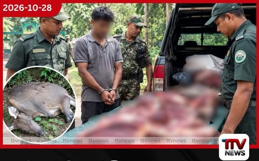 මාදුරුඔය ජාතික උද්යානය අසල මුව මස් සමඟ අත්අඩංගුවට ගත් සැකකරුගේ වනසත්ත්ව මස් ජාවාරමක් හෙළිවෙයි