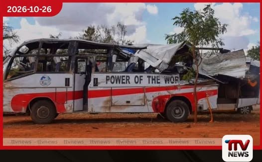කෙන්යාවේ බිහිසුණු බස්-ලොරි ගැටුමකින් 22ක් මරුට 24කට තුවාල
